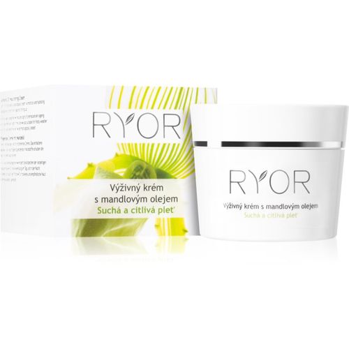 Dry And Sensitive crema nutritiva con aceite de almendras 50 ml - RYOR - Modalova