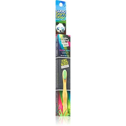 Eco Toothbrush Kids Super Soft cepillo dental de bambú para niños 1 ud - Woobamboo - Modalova