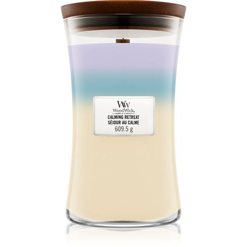 Trilogy Calming Retreat vela perfumada con mecha de madera 609.5 g - Woodwick - Modalova