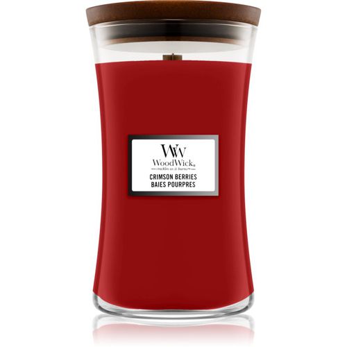 Crimson Berries vela perfumada con mecha de madera 610 g - Woodwick - Modalova