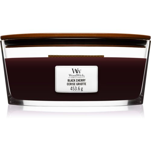 Black Cherry candela profumata con stoppino in legno (hearthwick) 453 g - Woodwick - Modalova