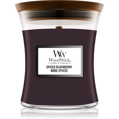 Spiced Blackberry candela profumata con stoppino in legno 275 g - Woodwick - Modalova