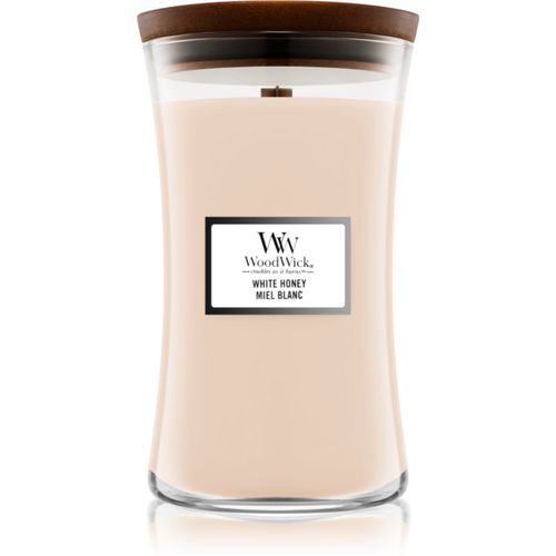 White Honey Miel Blanc Duftkerze mit Holzdocht 609.5 g - Woodwick - Modalova