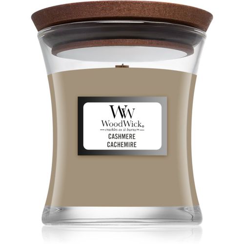 Cashmere candela profumata con stoppino in legno 85 g - Woodwick - Modalova