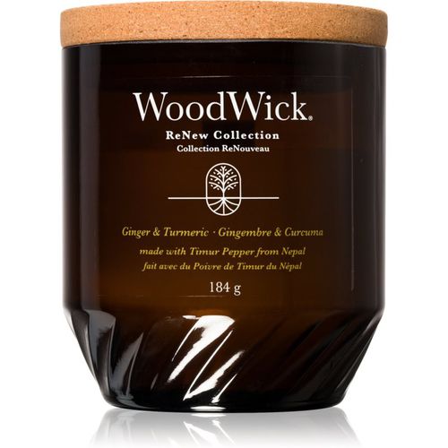 Ginger & Turmeric candela profumata con stoppino in legno 184 g - Woodwick - Modalova