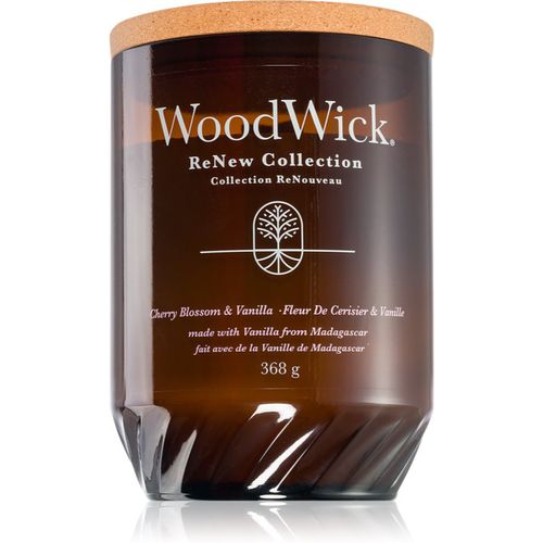 Cherry Blossom & Vanilla candela profumata con stoppino in legno 368 g - Woodwick - Modalova