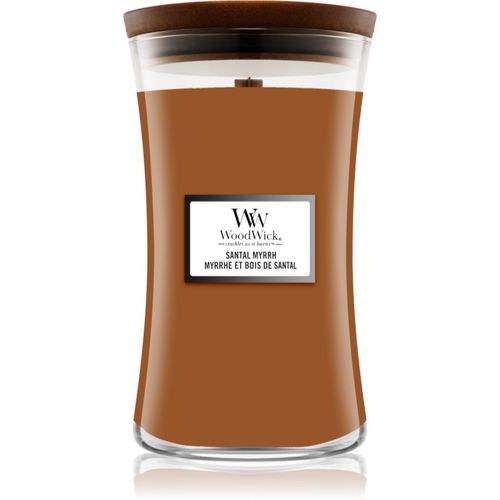 Santal Myrrh candela profumata 610 g - Woodwick - Modalova