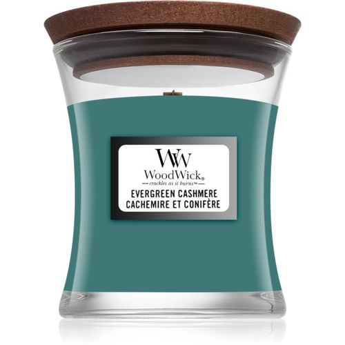 Evergreen Cashmere candela profumata 85 g - Woodwick - Modalova