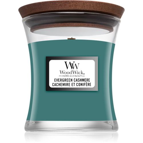 Evergreen Cashmere vela perfumada con mecha de madera 85 g - Woodwick - Modalova