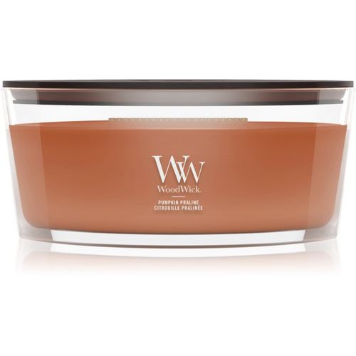 Pumpkin Praline vela perfumada con mecha de madera 453.6 g - Woodwick - Modalova