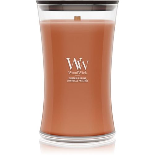 Pumpkin Praline vela perfumada con mecha de madera 610 g - Woodwick - Modalova