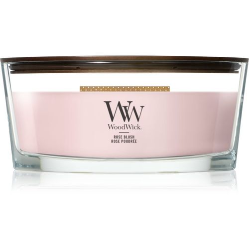 Rose Blush vela perfumada con mecha de madera 453.6 g - Woodwick - Modalova