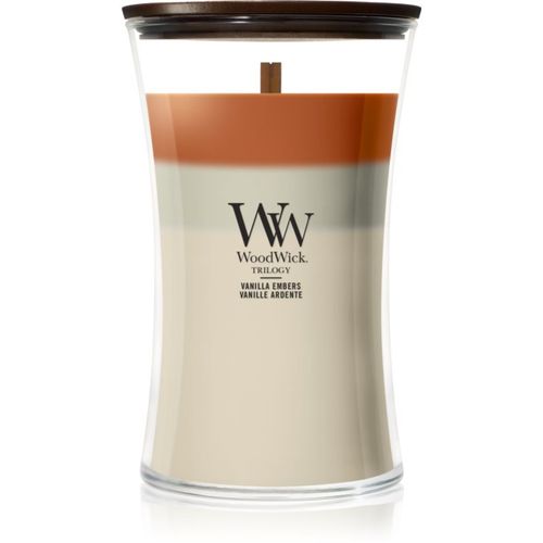 Trilogy Vanilla Embers vela perfumada con mecha de madera 610 g - Woodwick - Modalova