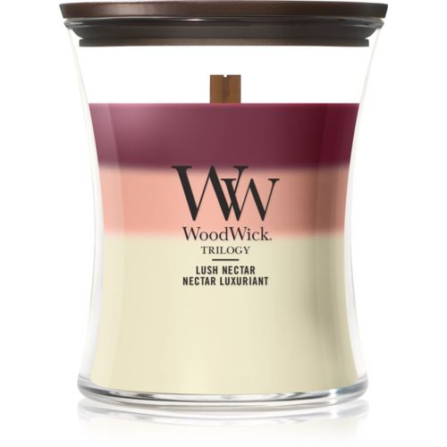 Trilogy Lush Nectar vela perfumada con mecha de madera 275 g - Woodwick - Modalova