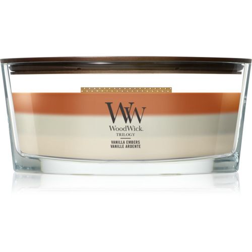 Trilogy Vanilla Embers vela perfumada con mecha de madera 453.6 g - Woodwick - Modalova