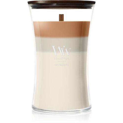 Trilogy Café Macchiato vela perfumada con mecha de madera 610 g - Woodwick - Modalova