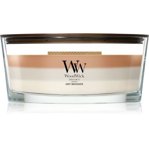Trilogy Café Macchiato vela perfumada con mecha de madera 453.6 g - Woodwick - Modalova