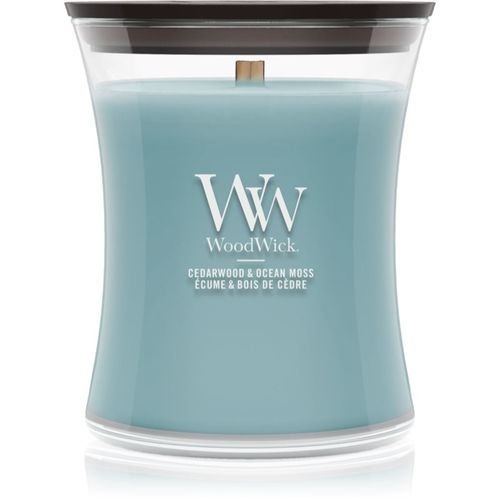 Cedarwood & Ocean Moss vela perfumada con mecha de madera 275 g - Woodwick - Modalova