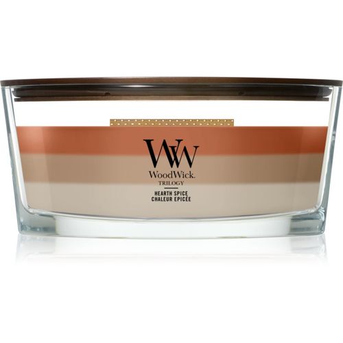 Trilogy Hearth Spice vela perfumada con mecha de madera 453.6 g - Woodwick - Modalova