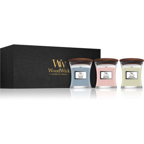 Evening Onyx & Solar Ylang & Coastal Sunset lote de regalo con mecha de madera (gift box) 1 ud - Woodwick - Modalova