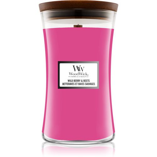 Wild Berry & Beets candela profumata con stoppino in legno 609,5 g - Woodwick - Modalova