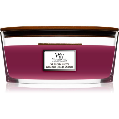 Wild Berry & Beets candela profumata con stoppino in legno (hearthwick) 453,6 g - Woodwick - Modalova