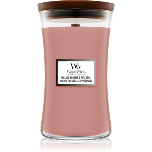 Pressed Blooms & Patchouli Duftkerze mit Holzdocht 609,5 g - Woodwick - Modalova