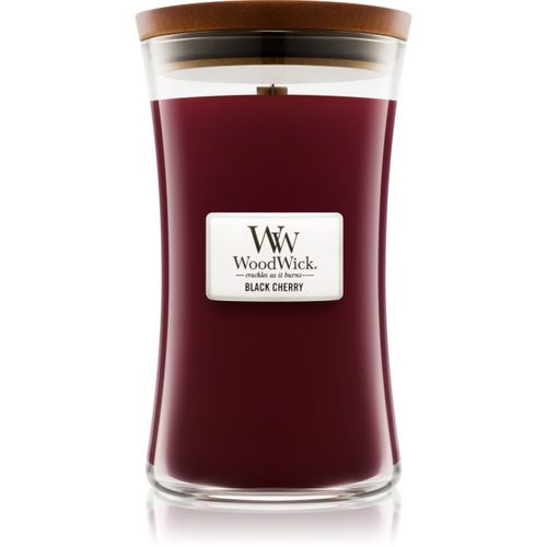 Black Cherry vela perfumada con mecha de madera 609.5 g - Woodwick - Modalova