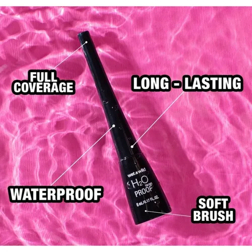 H2O Proof delineador de ojos resistente al agua tono Black 5 ml - Wet n Wild - Modalova