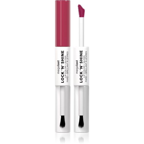 MegaLast Lock n' Shine langlebiger, glänzender Lippenstift Farbton LA Pink 8 ml - Wet n Wild - Modalova