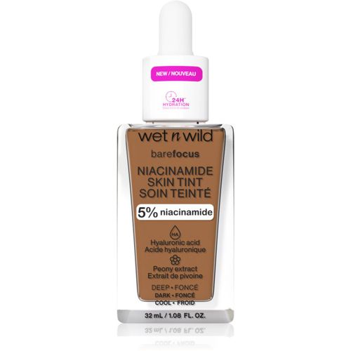 Bare Focus Niacinamide Skin Tint fondotinta idratante leggero colore Deep 32 ml - Wet n Wild - Modalova