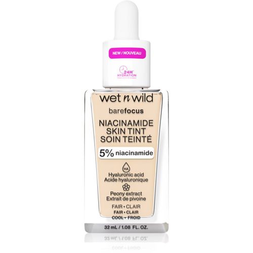 Bare Focus Niacinamide Skin Tint leichtes feuchtigkeitsspendendes Make up Farbton Fair 32 ml - Wet n Wild - Modalova