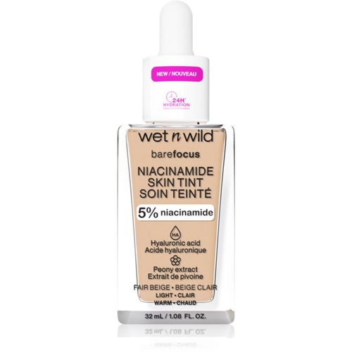 Bare Focus Niacinamide Skin Tint leichtes feuchtigkeitsspendendes Make up Farbton Fair Beige 32 ml - Wet n Wild - Modalova