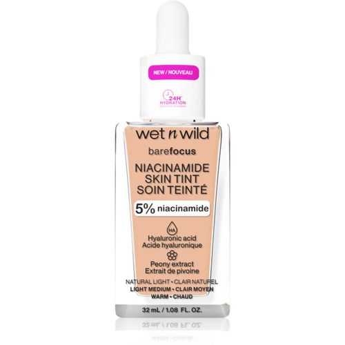 Bare Focus Niacinamide Skin Tint fondotinta idratante leggero colore Light 32 ml - Wet n Wild - Modalova