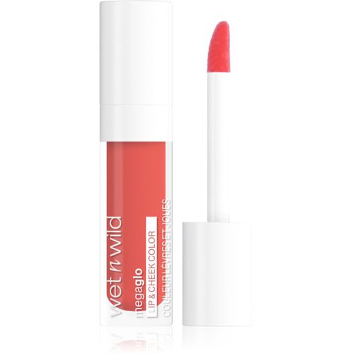 MegaGlo Cremiger Lippenstift für Lippen und Wangen Farbton Coral Dream 6,5 ml - Wet n Wild - Modalova