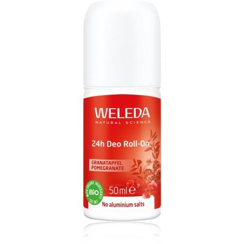 Pomegranate desodorante roll-on sin sales de aluminio 24h 50 ml - Weleda - Modalova