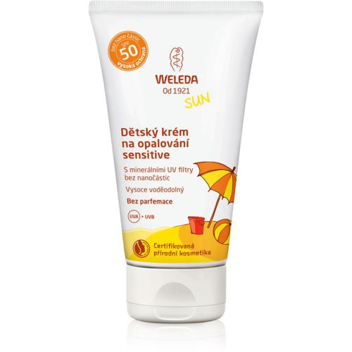 Sun crema abbronzante per bambini SPF 50 50 ml - Weleda - Modalova