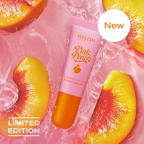 Pink Peach bálsamo labial tonificante 7 ml - Weleda - Modalova
