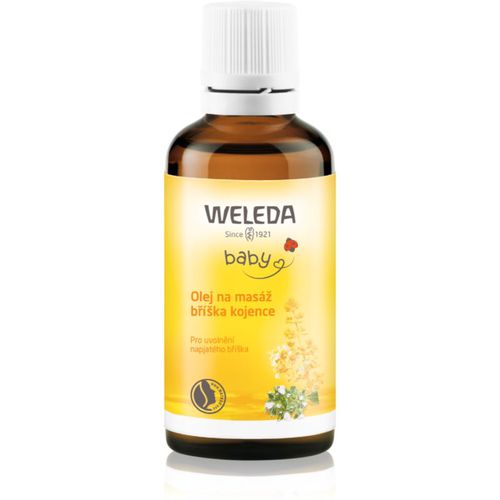 Baby aceite de masaje para aliviar los cólicos y estreñimiento de los bebés 50 ml - Weleda - Modalova