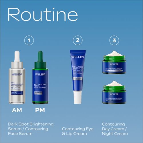 Blue Gentian & Edelweiss sérum efecto lifting Día y noche 30 ml - Weleda - Modalova