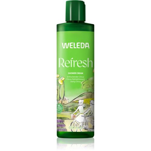 Refresh crema de ducha con efecto refrescante Citrus 400 ml - Weleda - Modalova