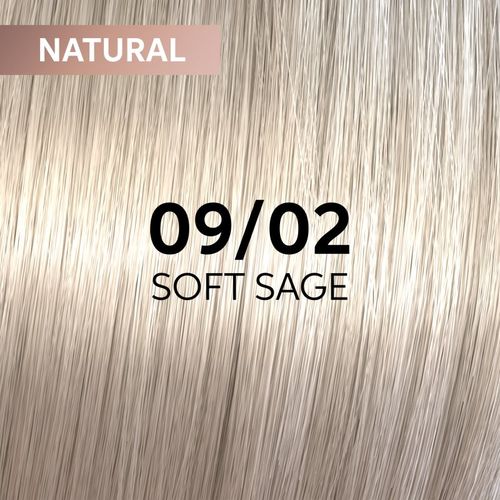 Shinefinity Zero Lift Glaze tinte demipermanente para el cabello tono 09/02 - Soft Sage 60 ml - Wella Professionals - Modalova