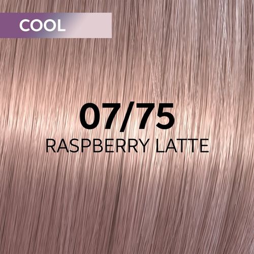 Shinefinity Zero Lift Glaze tinte demipermanente para el cabello tono 07/75 - Raspberry Latte 60 ml - Wella Professionals - Modalova