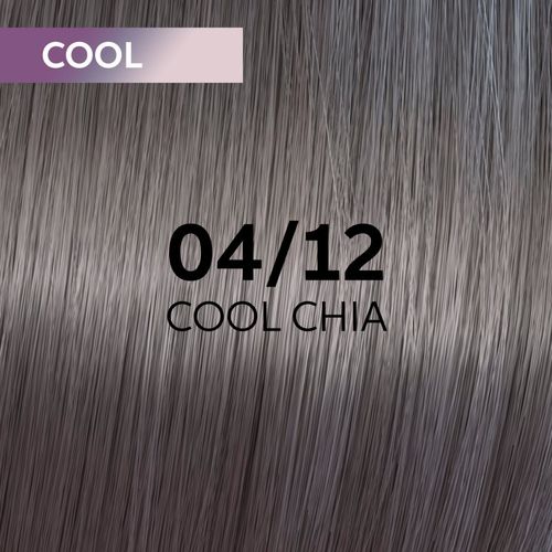 Shinefinity Zero Lift Glaze tinte demipermanente para el cabello tono 04/12 - Cool Chia 60 ml - Wella Professionals - Modalova