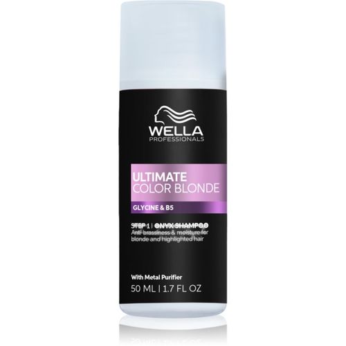 Ultimate Color champú para neutralizar el tono amarillo para cabellos teñidos o con mechas 50 ml - Wella Professionals - Modalova