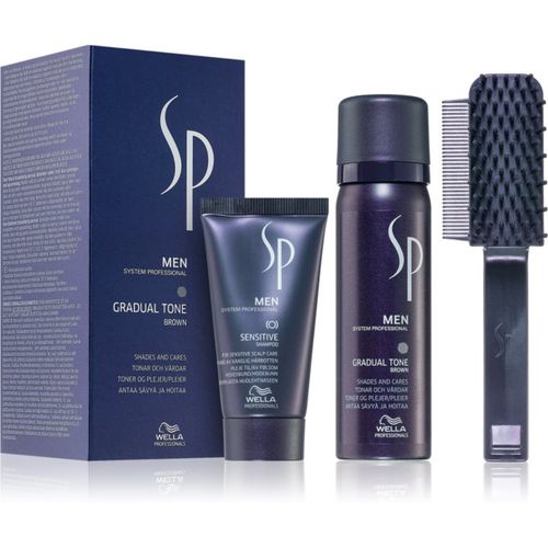 SP Men set Brown(para cabello con canas) para hombre - Wella Professionals - Modalova