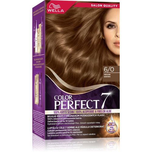Color Perfect tinte de pelo tono 6/0 Dark Blonde 1 ud - Wella - Modalova