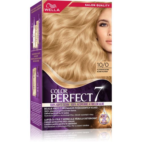 Color Perfect tinte de pelo tono 10/0 Platinium Blonde 1 ud - Wella - Modalova