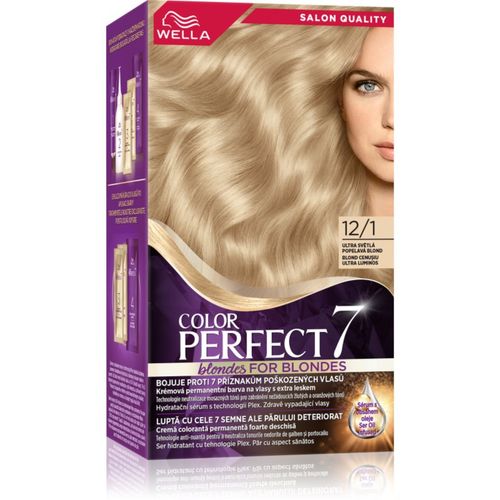Color Perfect tinte de pelo tono 12/1 Ultra Light Ash Blonde 1 ud - Wella - Modalova