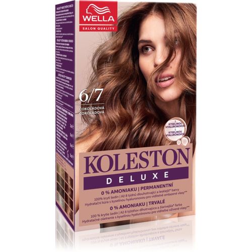 Koleston Deluxe tinte de pelo sin amoníaco tono 6/7 Chocolate 100 ml - Wella - Modalova